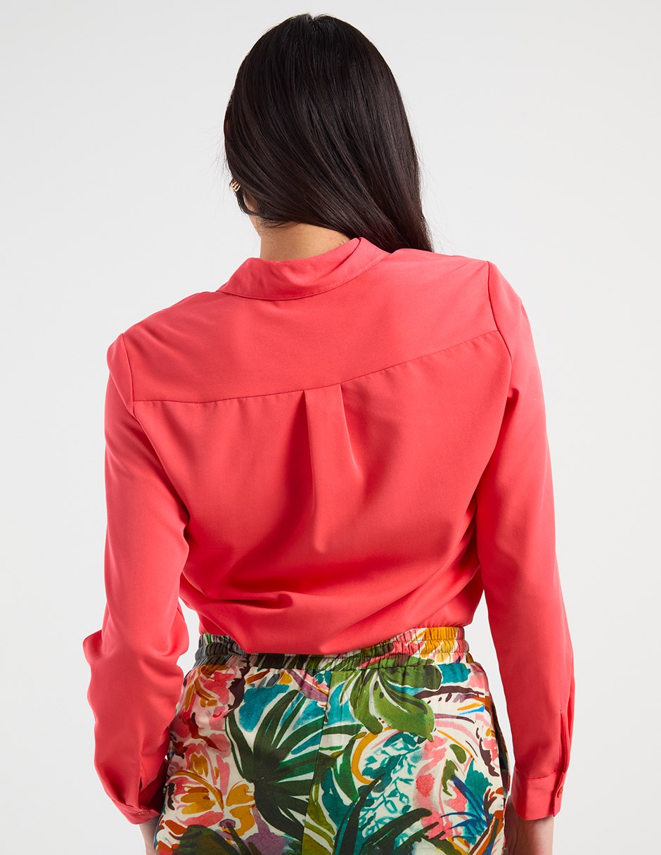 Blusa manga larga para mujer 6