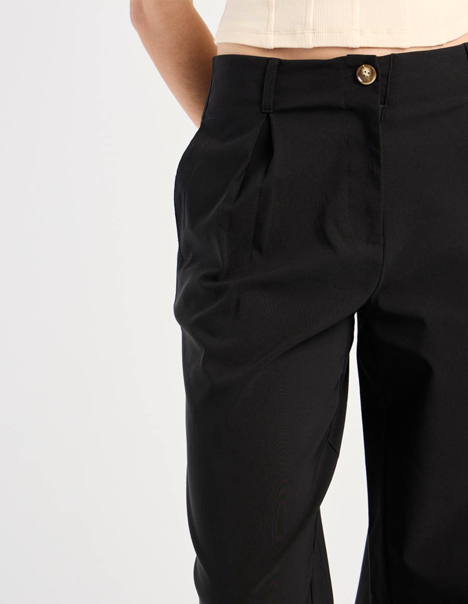 Pantalón relaxed wide leg para mujer 4