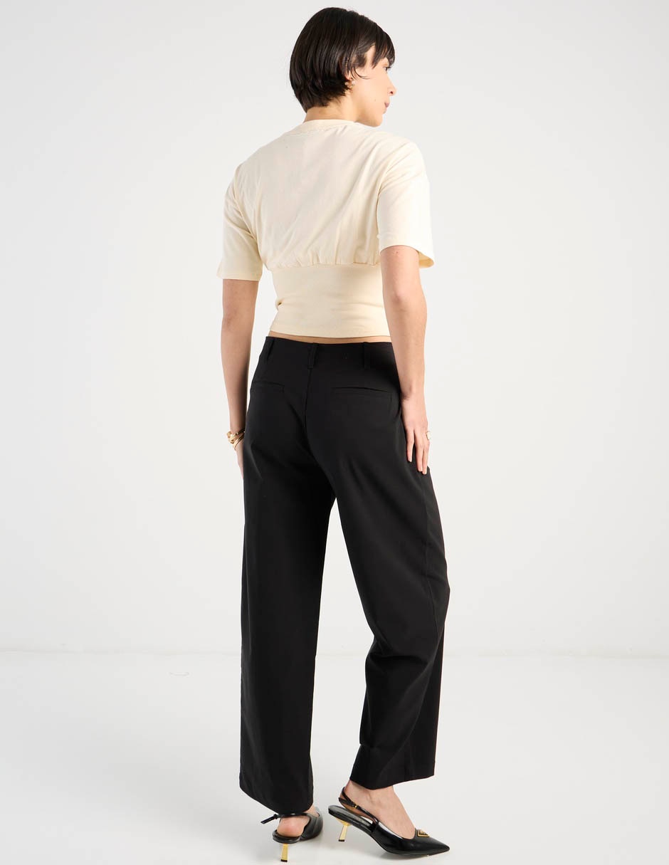 Pantalón relaxed wide leg para mujer 6