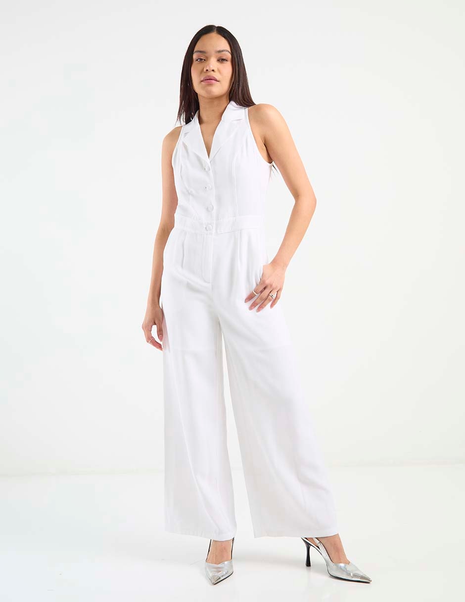 Jumpsuit formal estampado liso para mujer Jumpsuit formal estampado liso para mujer