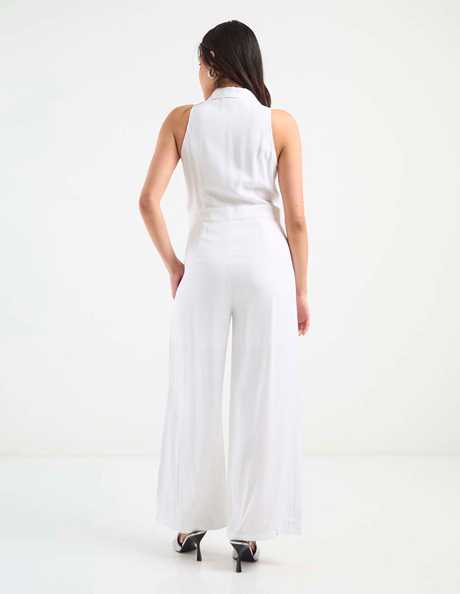 Jumpsuit formal estampado liso para mujer 6