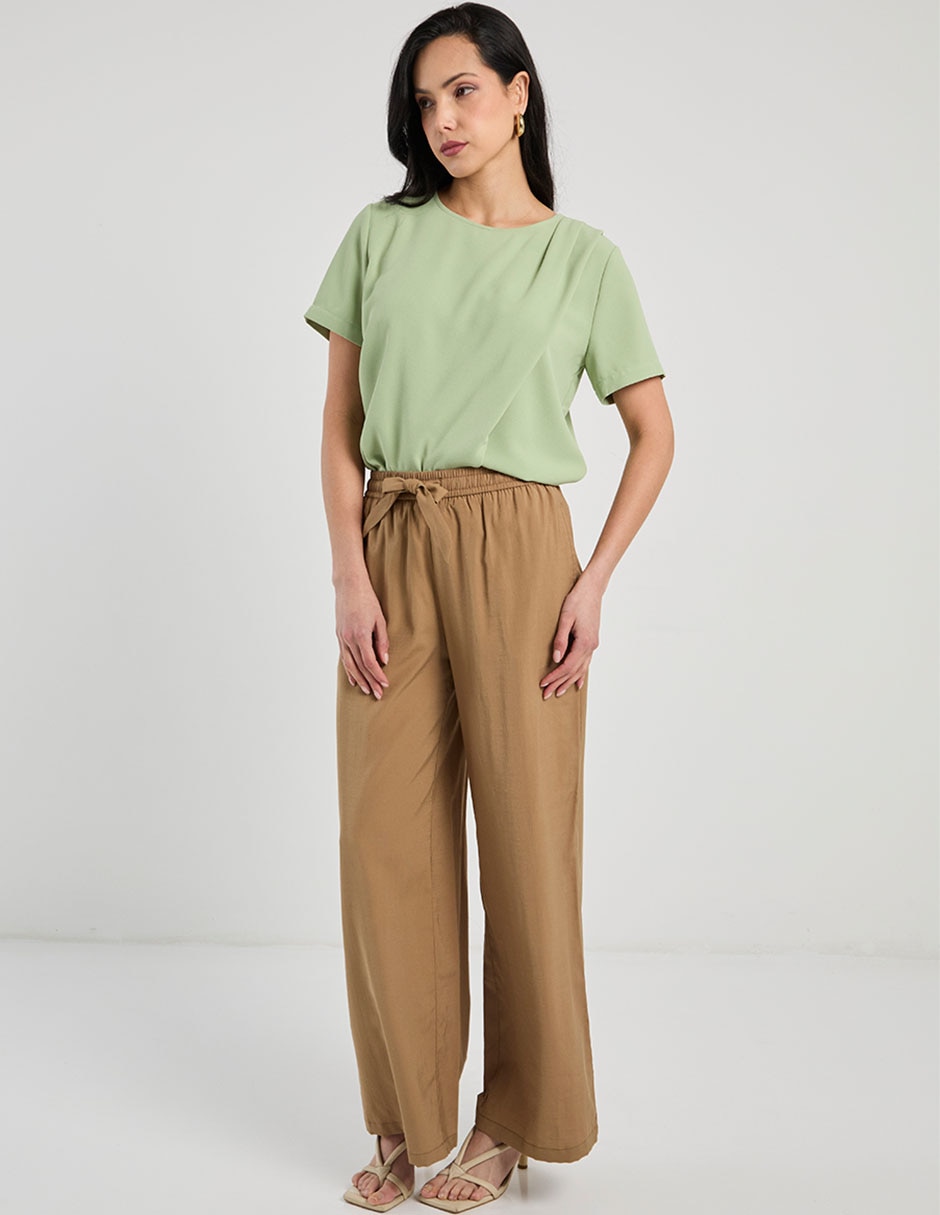 Blusa manga corta para mujer 3