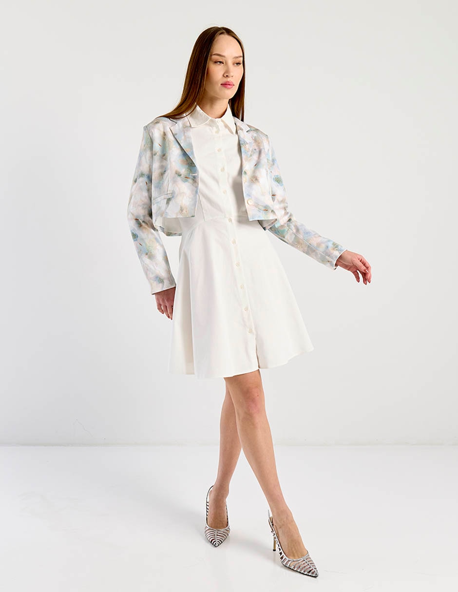 Vestido arriba de la rodilla casual para mujer 2