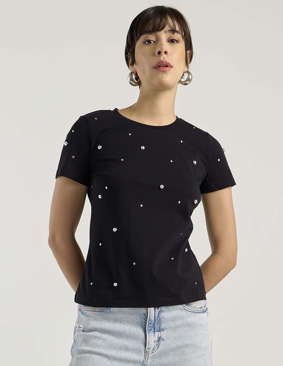 PLAYERA COM26716-06 CONTEMP, EG, NEGRO