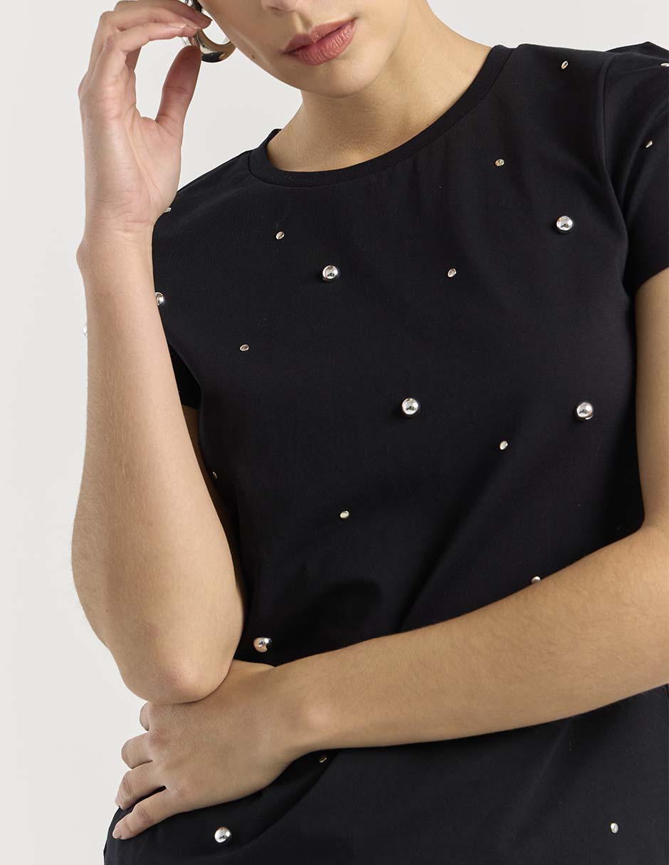 PLAYERA COM26716-06 CONTEMP, EG, NEGRO
