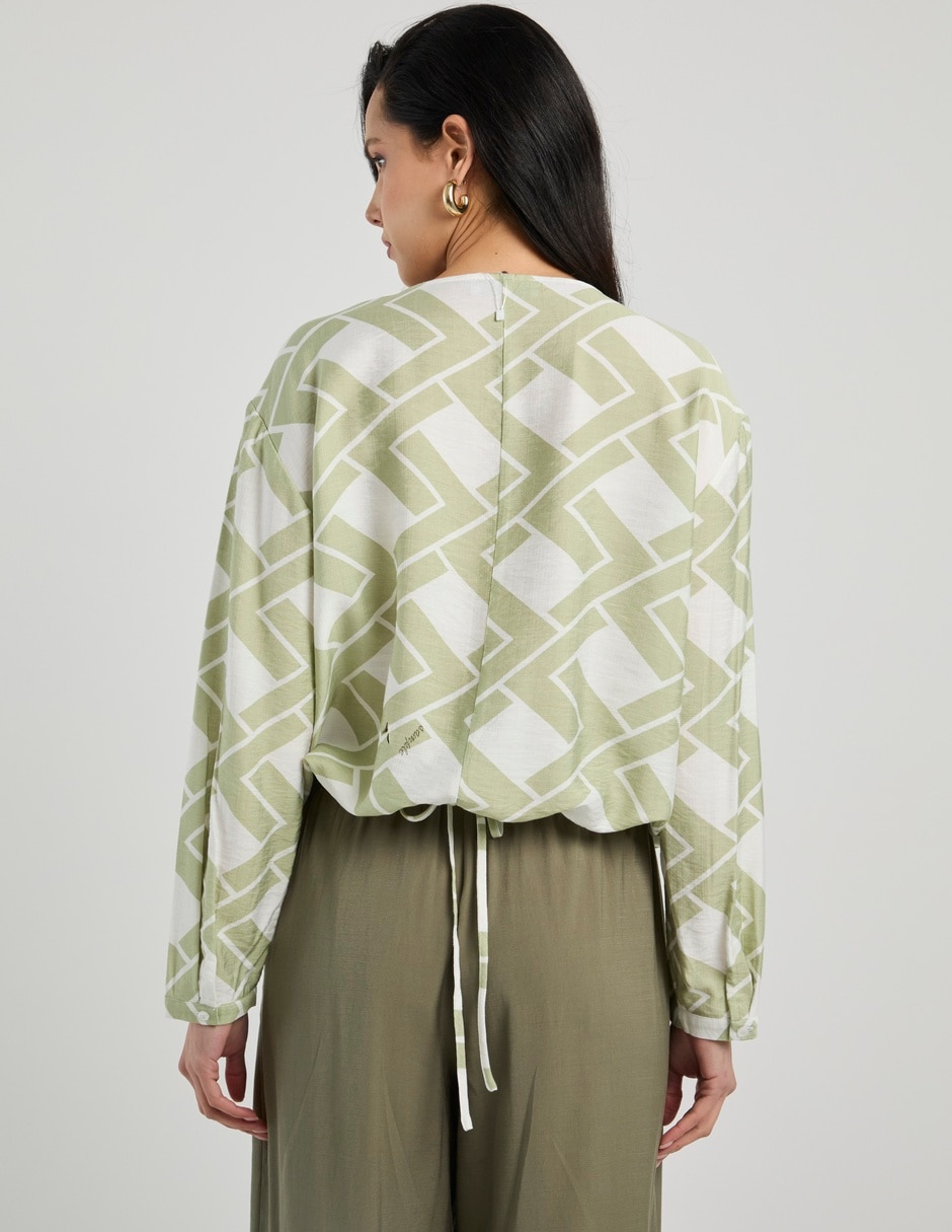 Blusa manga larga para mujer 6