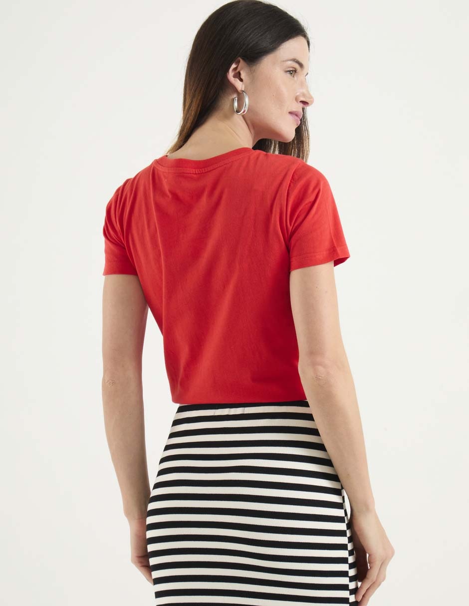 PLAYERA COM26024-01 CONTEMPO, G, ROJO