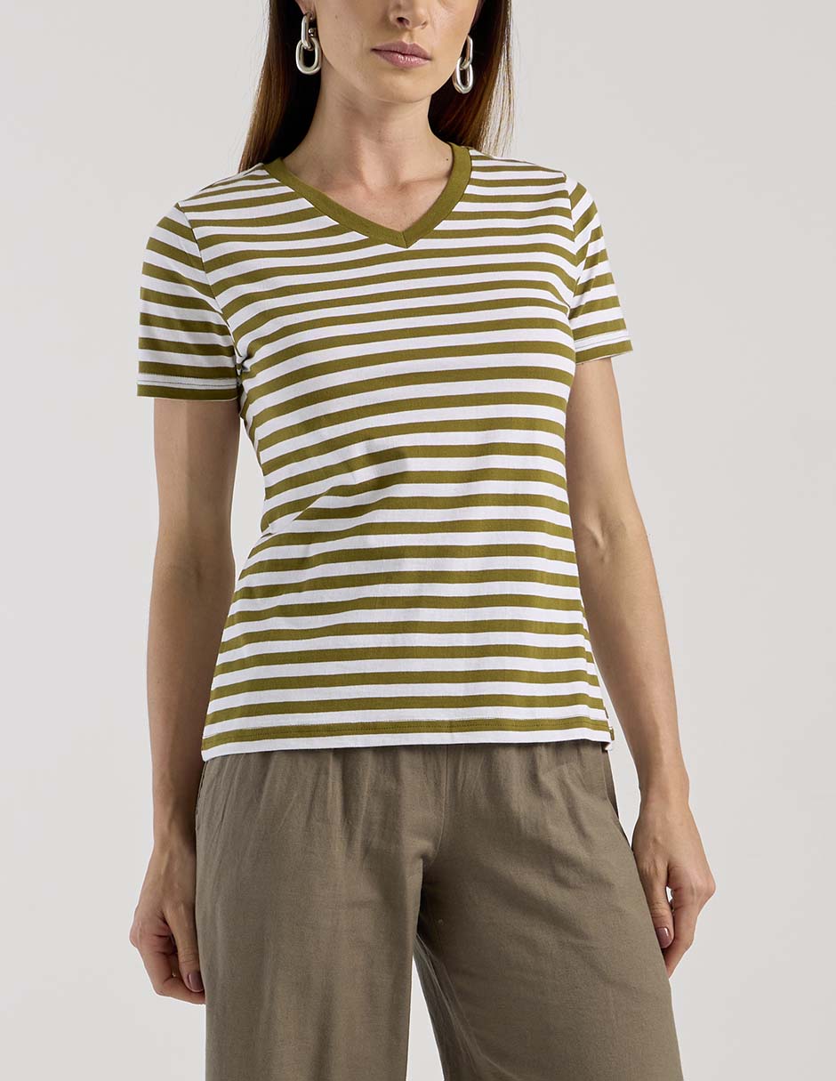 PLAYERA COM26025-01 CONTEM, EG, BLANCO