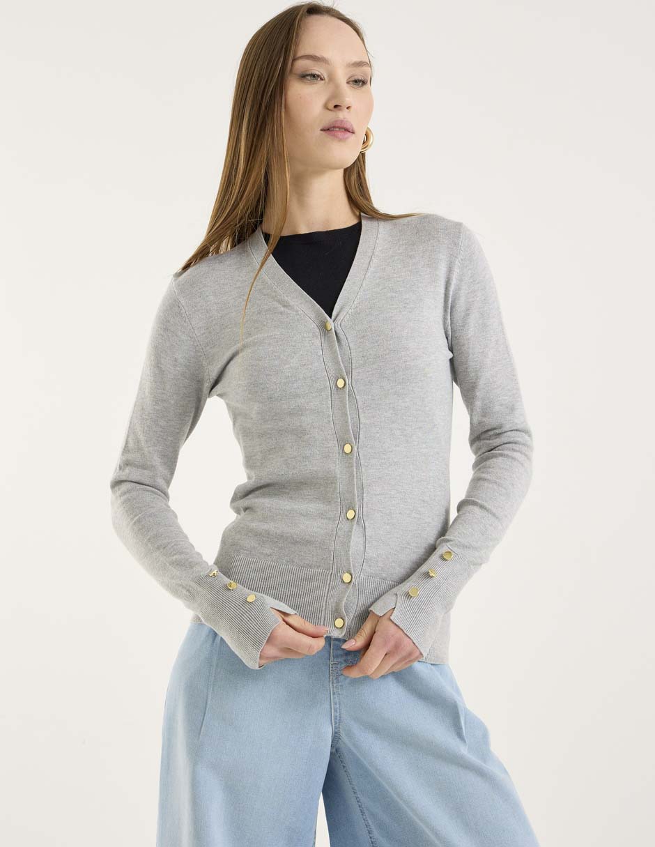 Suéter cuello V para mujer Suéter cuello V para mujer