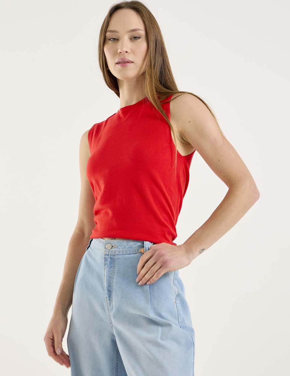 Suéter cuello redondo para mujer Suéter cuello redondo para mujer
