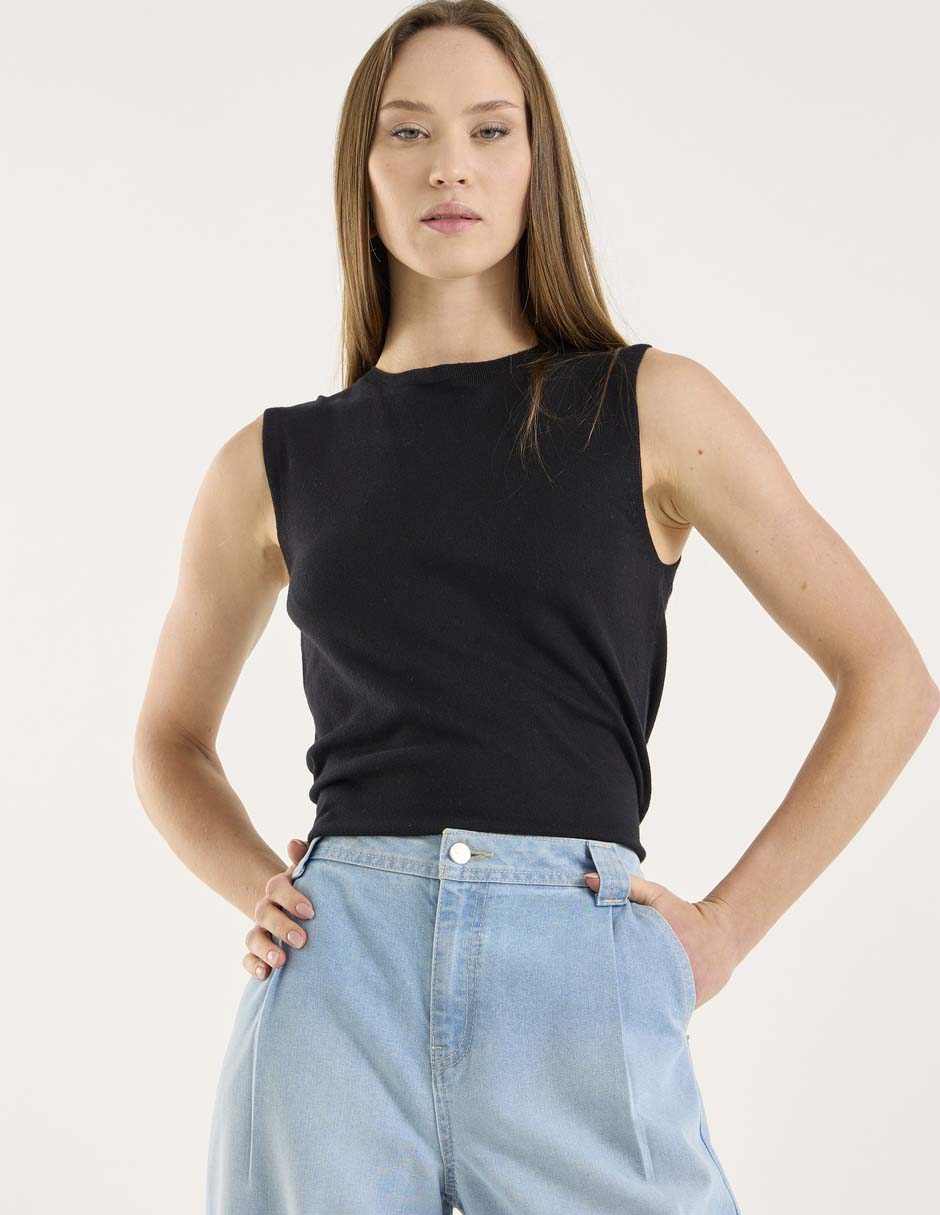 Suéter cuello redondo para mujer Suéter cuello redondo para mujer