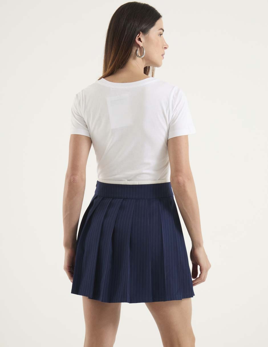 Playera manga corta cuello redondo para mujer 2