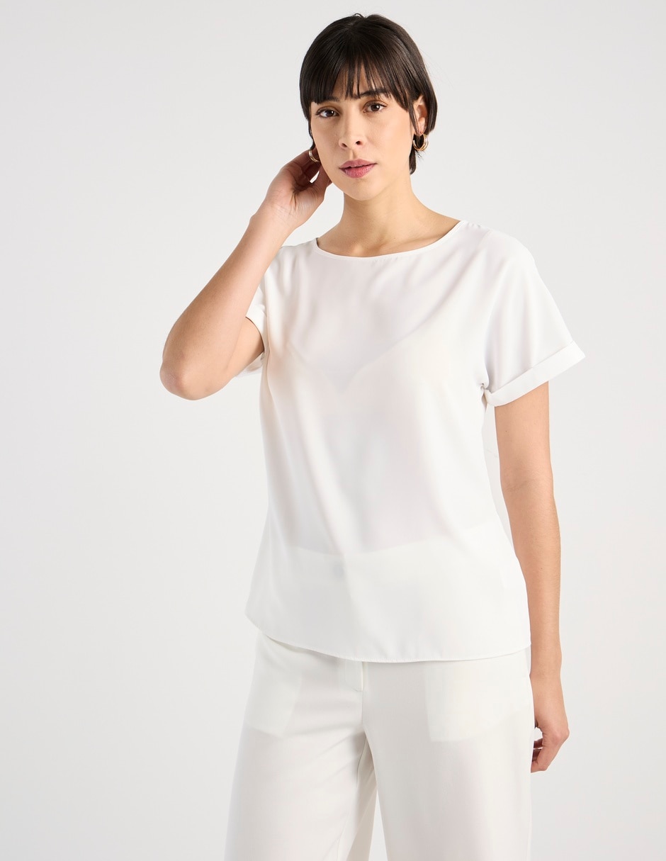 Blusa manga corta para mujer Blusa manga corta para mujer