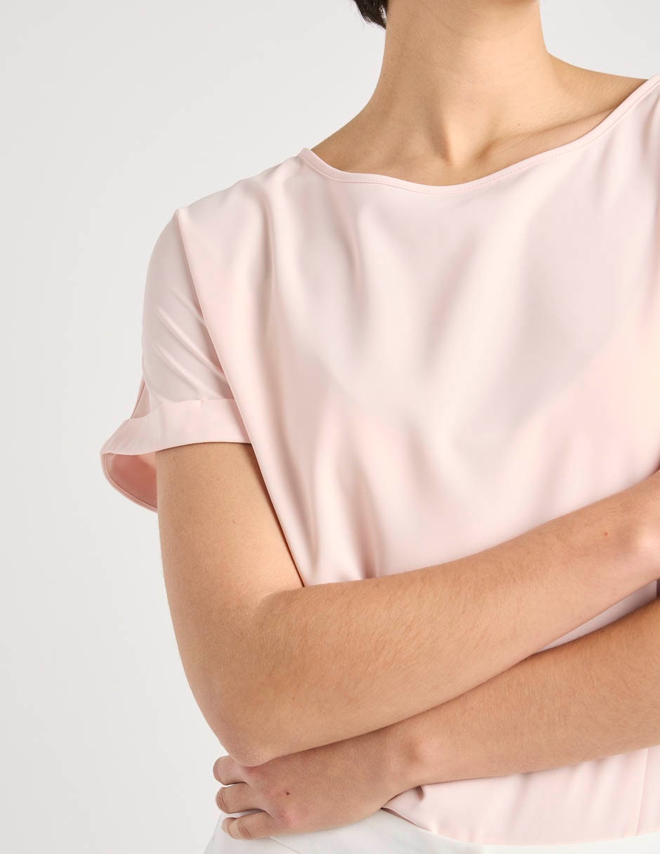 BLUSA COM26015-02 CONT, ECH, ROSEWATER