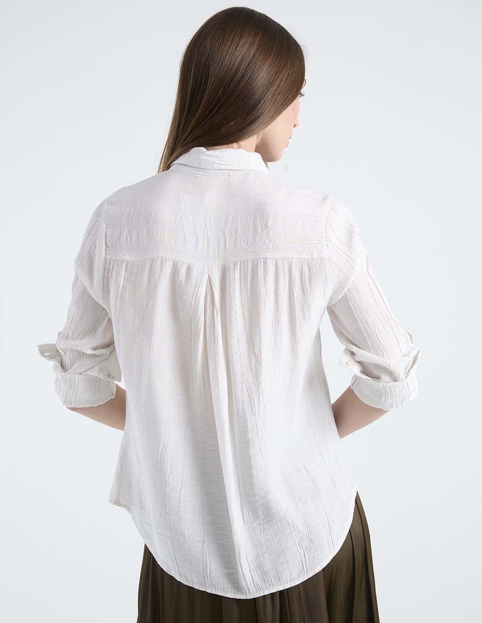 Blusa manga larga para mujer 6