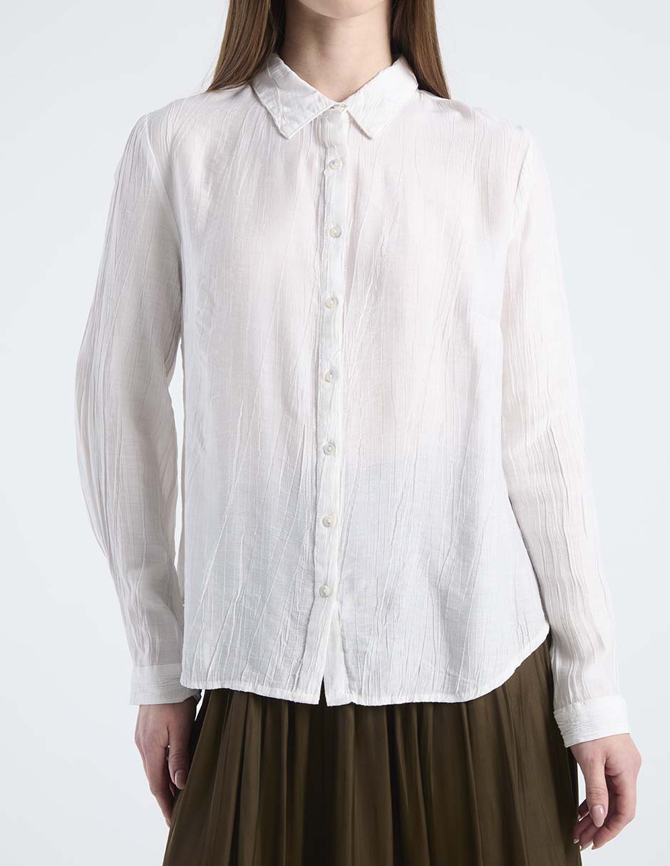 Blusa manga larga para mujer 7