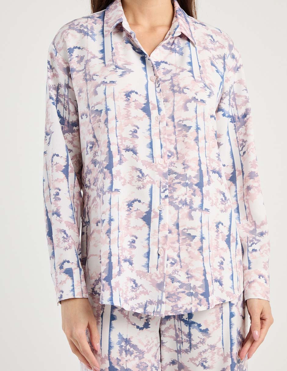 Blusa manga larga para mujer 5