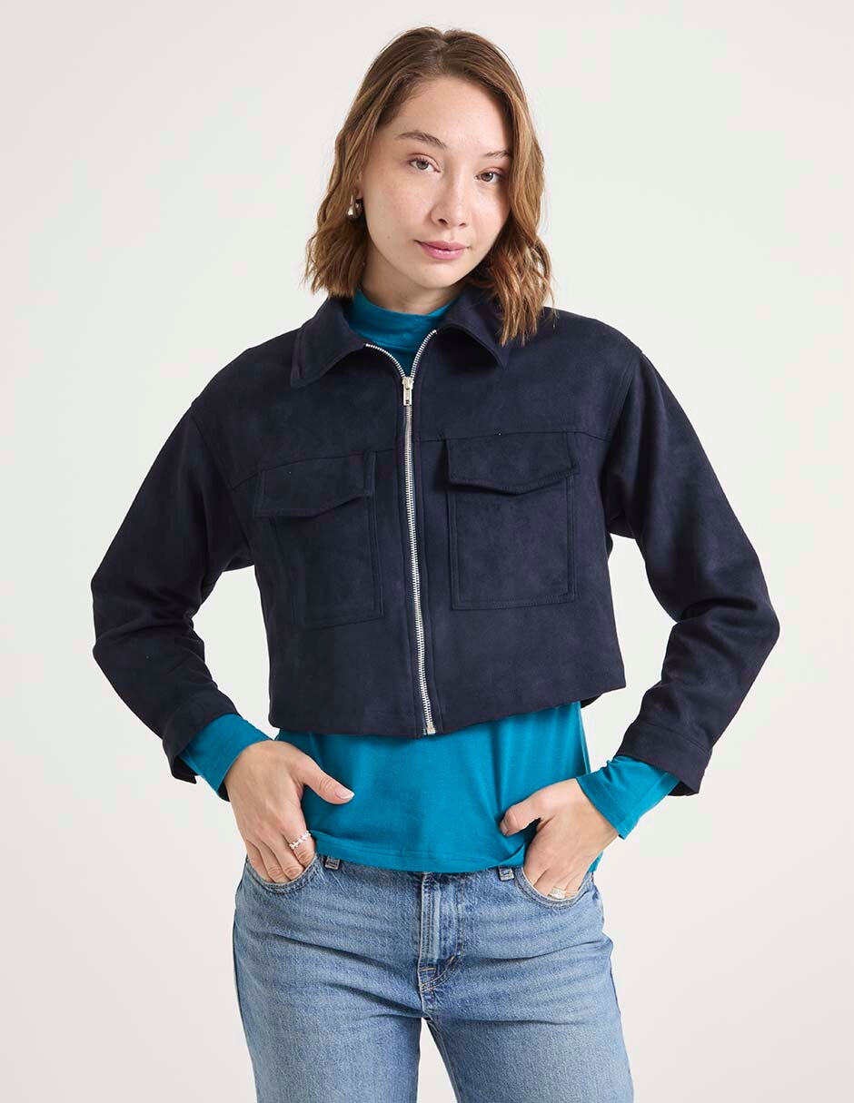 Chamarra cazadora para mujer