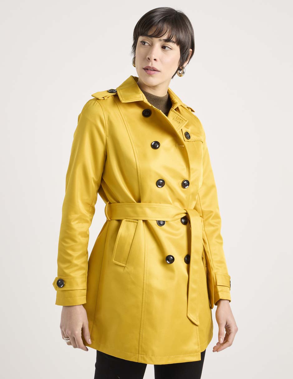 Gabardina con bolsillos para mujer Gabardina con bolsillos para mujer