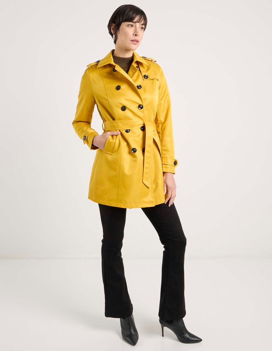 GABARDINA CONTEMPO, EG, MOSTAZA COM2601