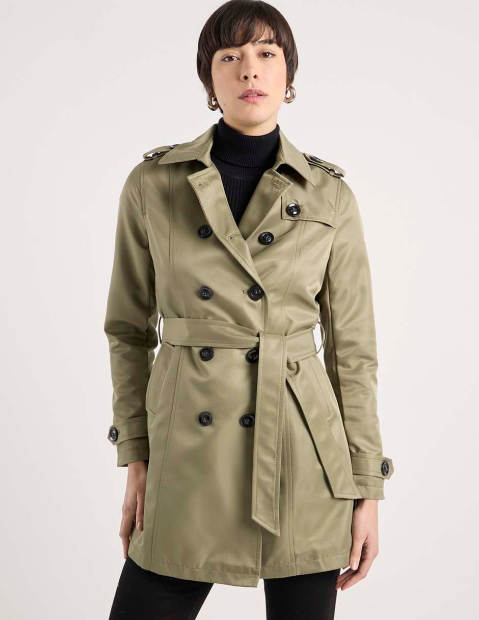 Gabardina con bolsillos para mujer Gabardina con bolsillos para mujer