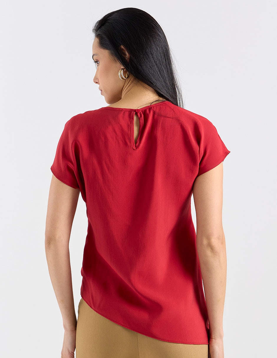 Blusa manga corta para mujer 6