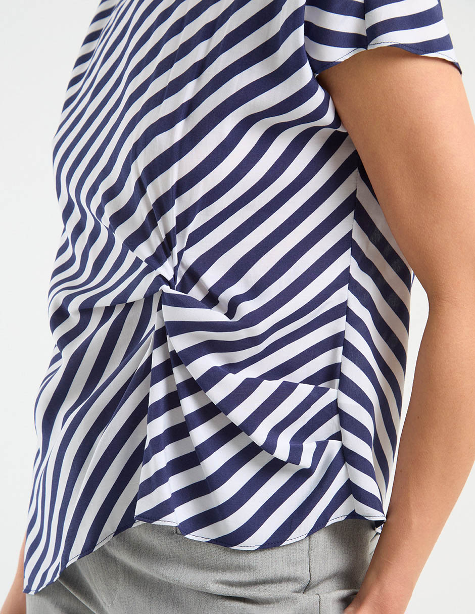 Blusa Contempo manga corta para mujer