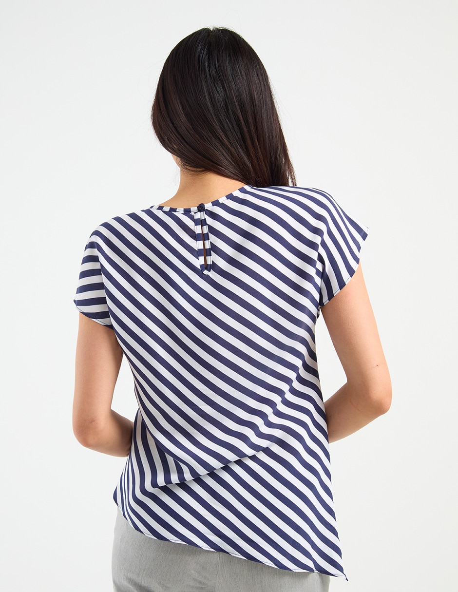 Blusa Contempo manga corta para mujer
