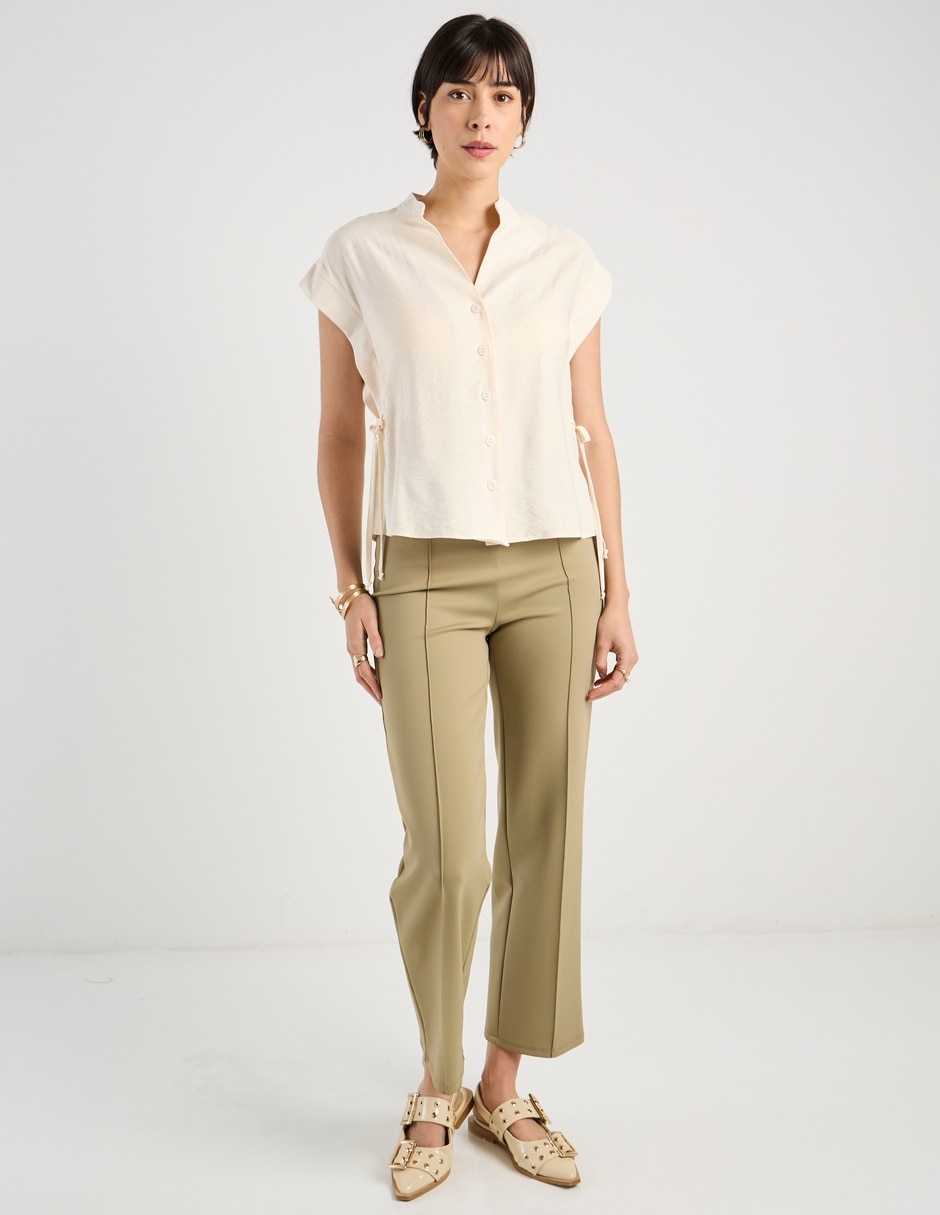Blusa manga corta para mujer 2