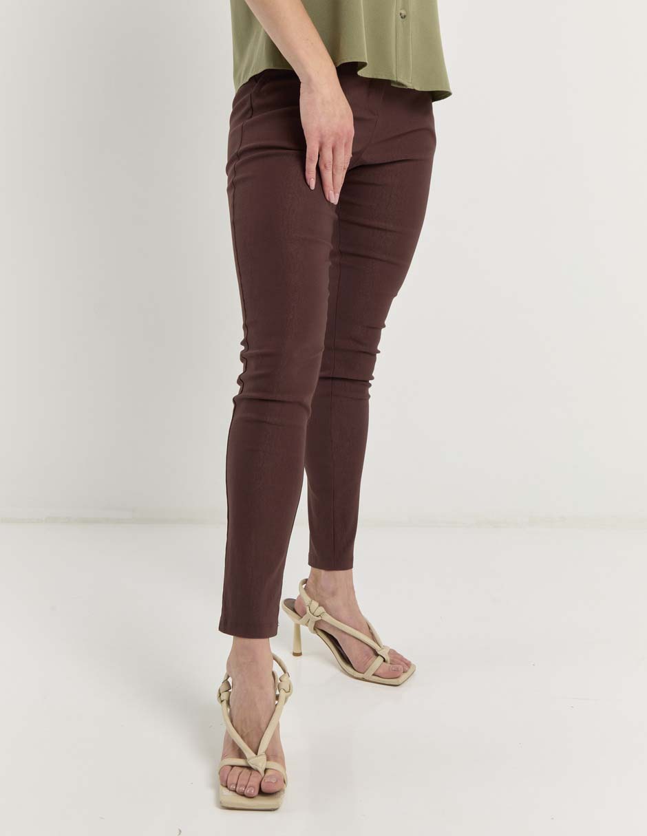 Pantalón capri skinny para mujer