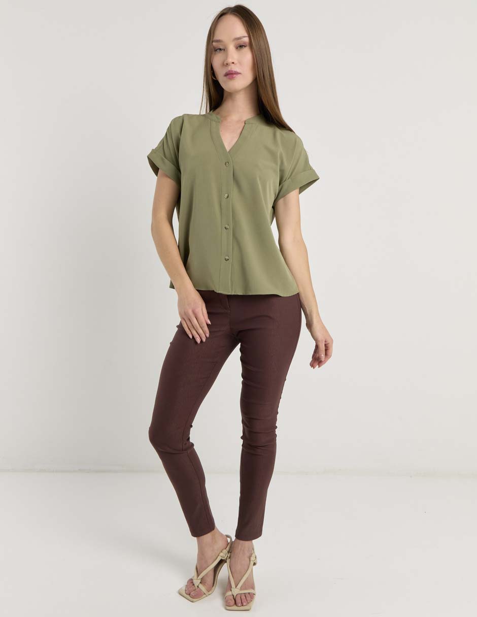 Pantalón capri skinny para mujer 3