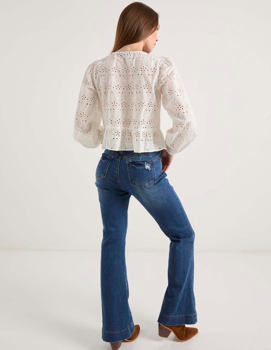 Jeans bota para mujer 2