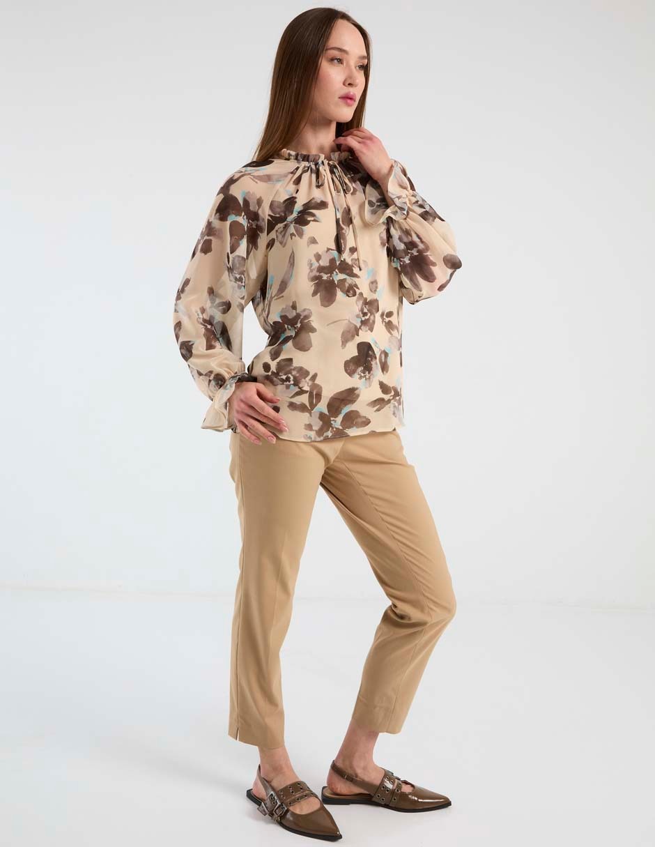 Blusa manga larga para mujer 3