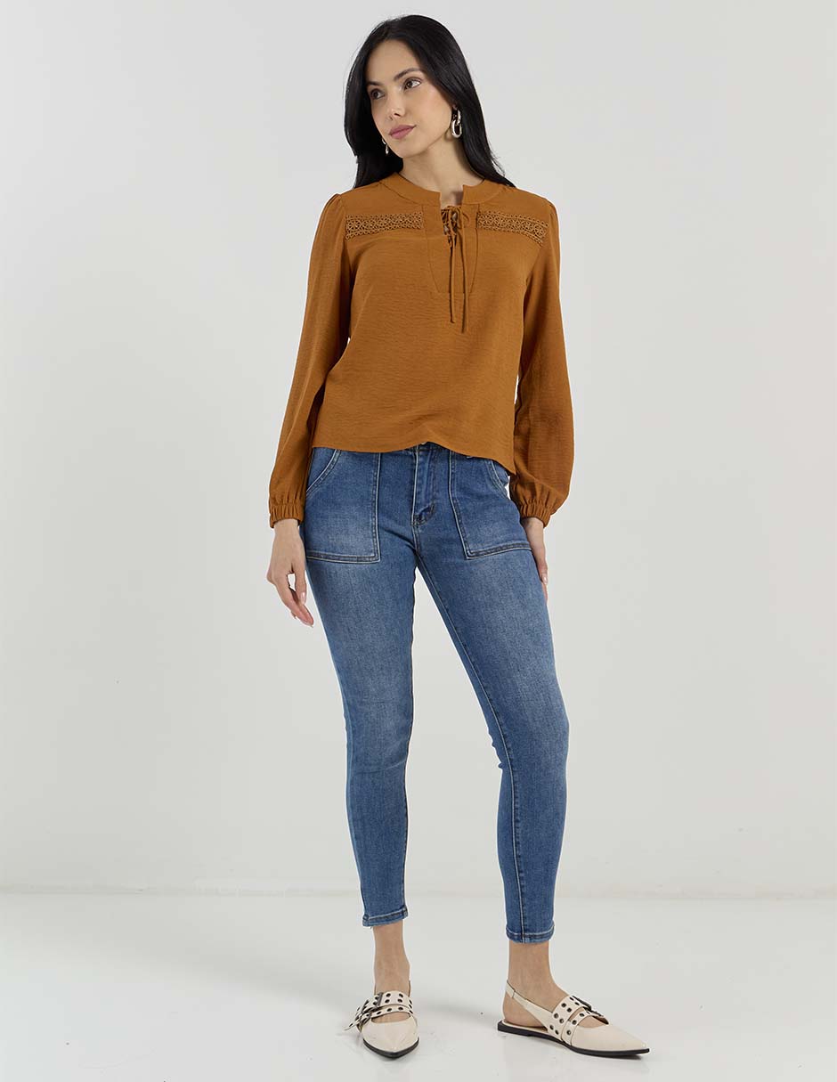 Jeans skinny para mujer 3