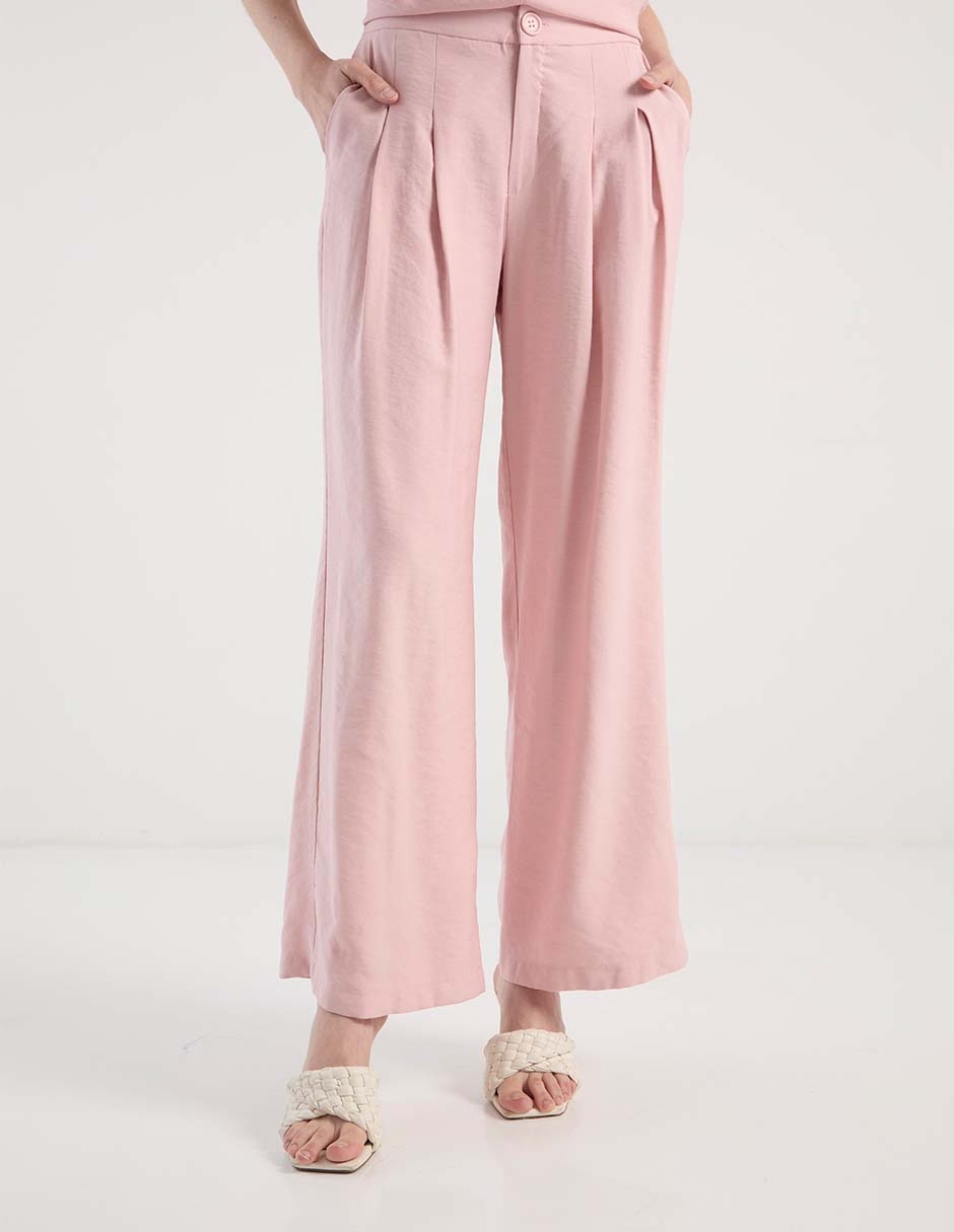 Pantalón relaxed amplio para mujer
