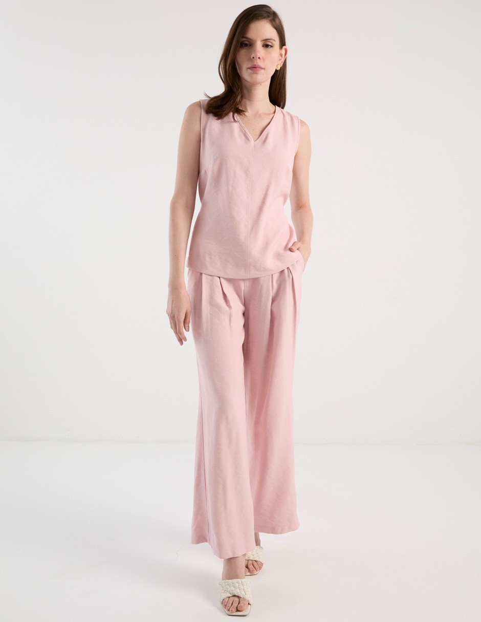 Pantalón relaxed amplio para mujer 3