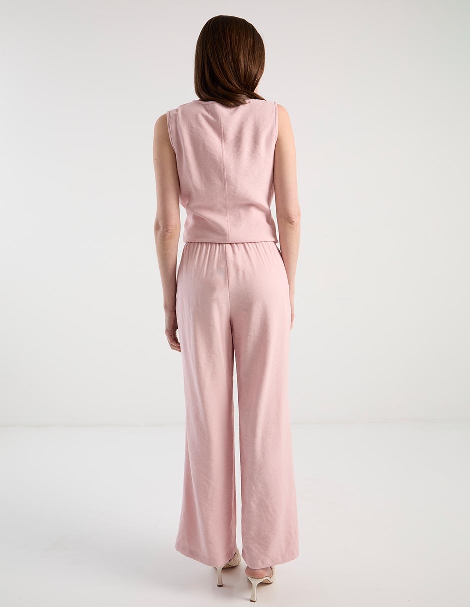 Pantalón relaxed amplio para mujer 6