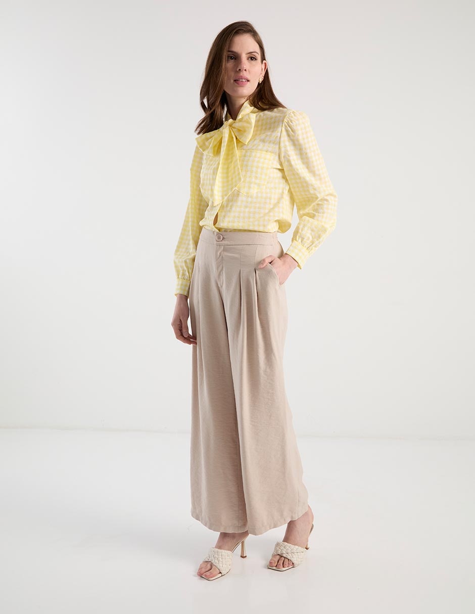 PANTALON CONTEMPO, EG, KHAKI CLARO COM2
