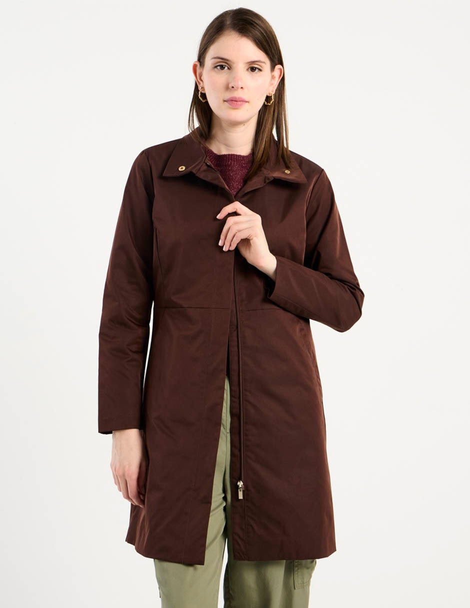Gabardina con bolsillos para mujer Gabardina con bolsillos para mujer