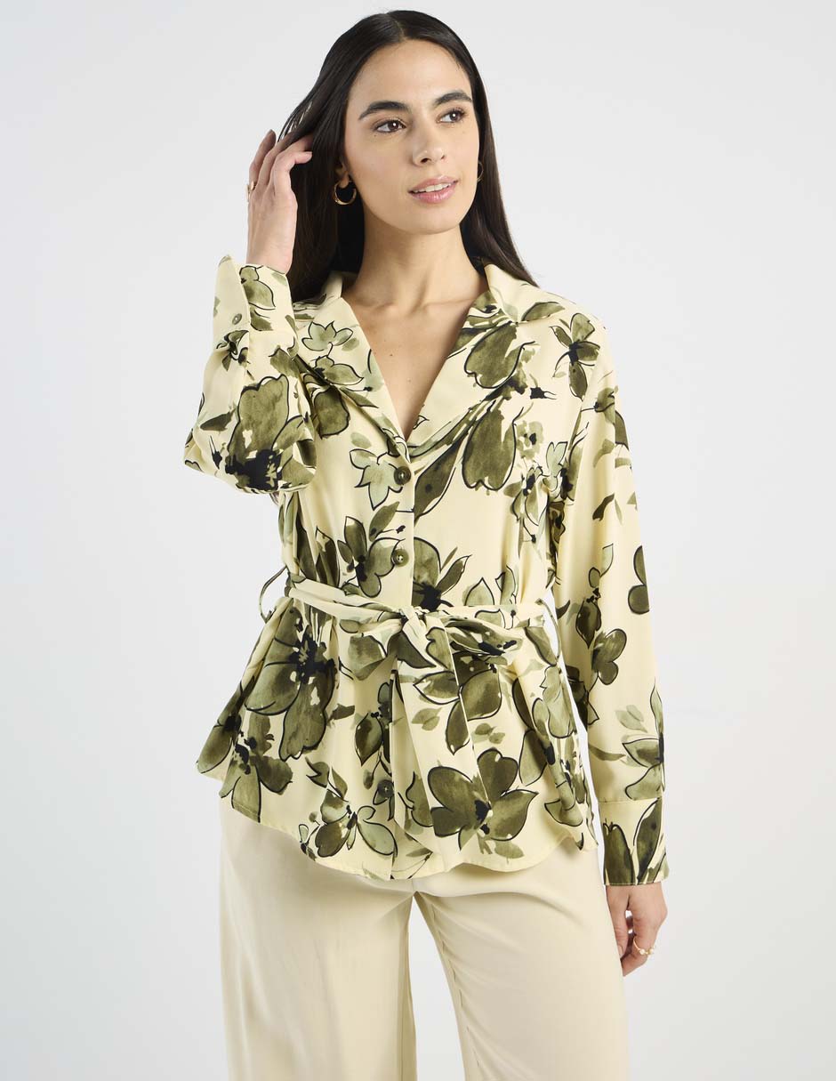 Blusa manga larga para mujer 2
