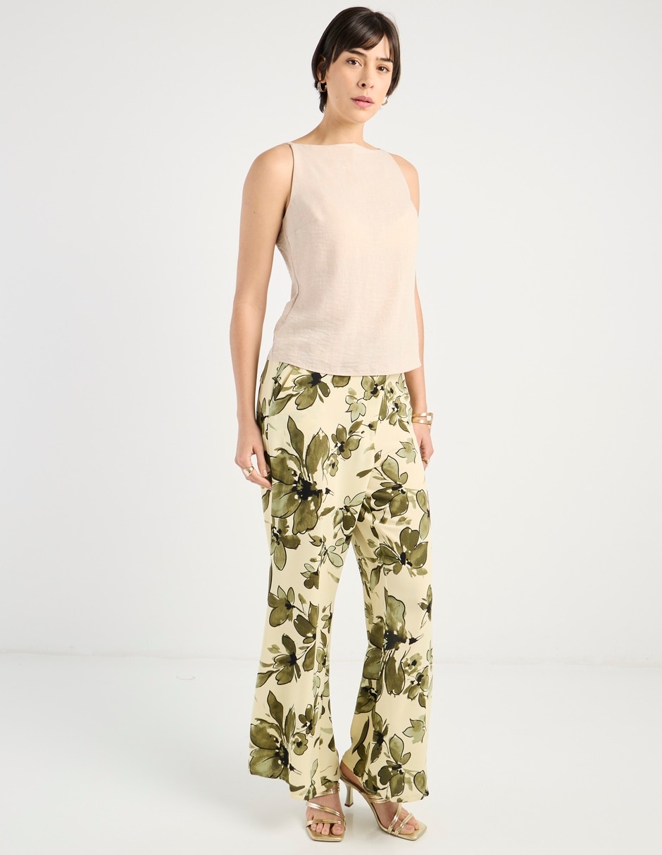Pantalón amplio para mujer 2